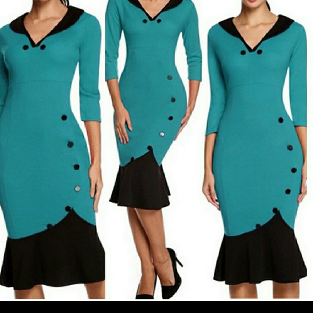 Vintage style fishtale Dress